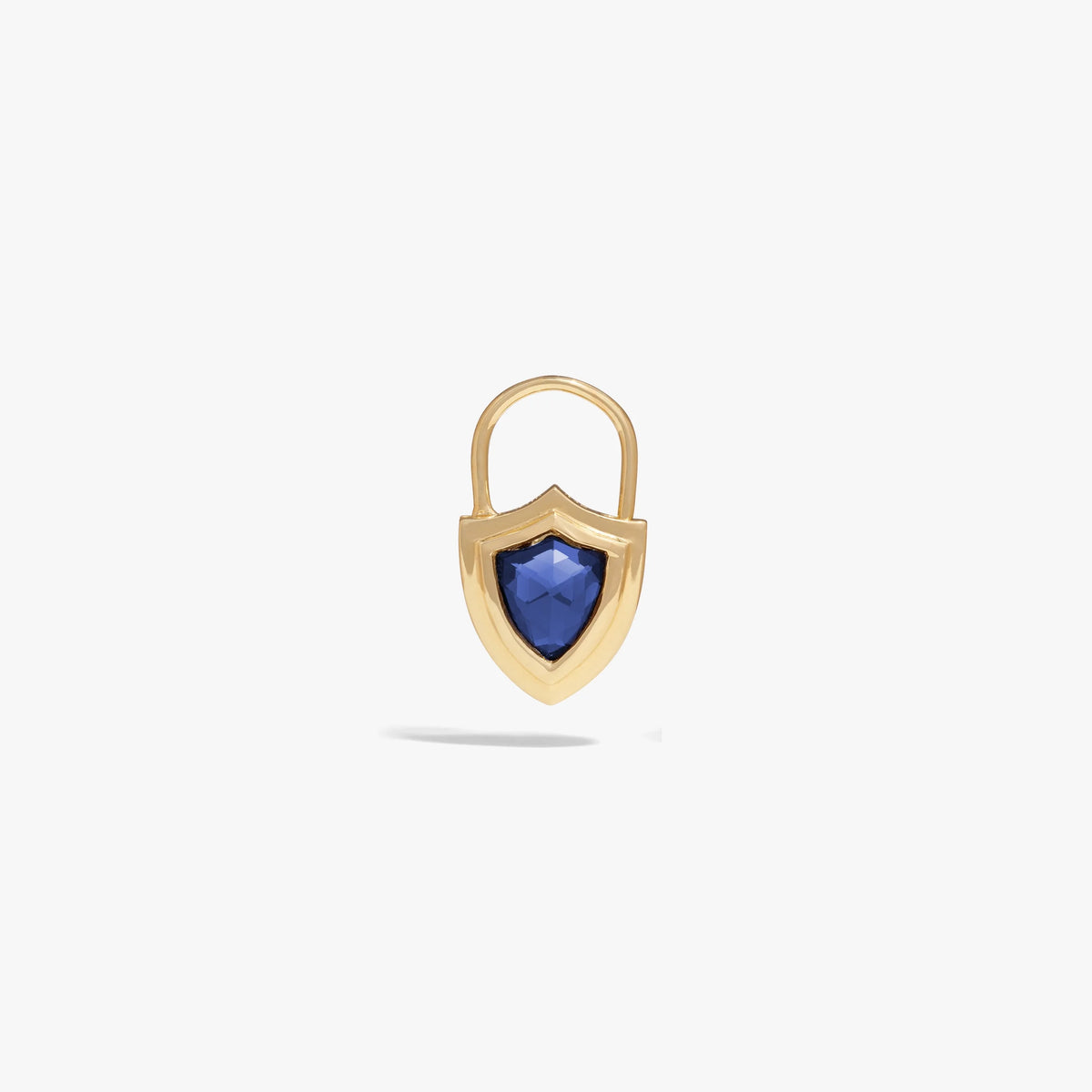 Gemstone Shield Huggies