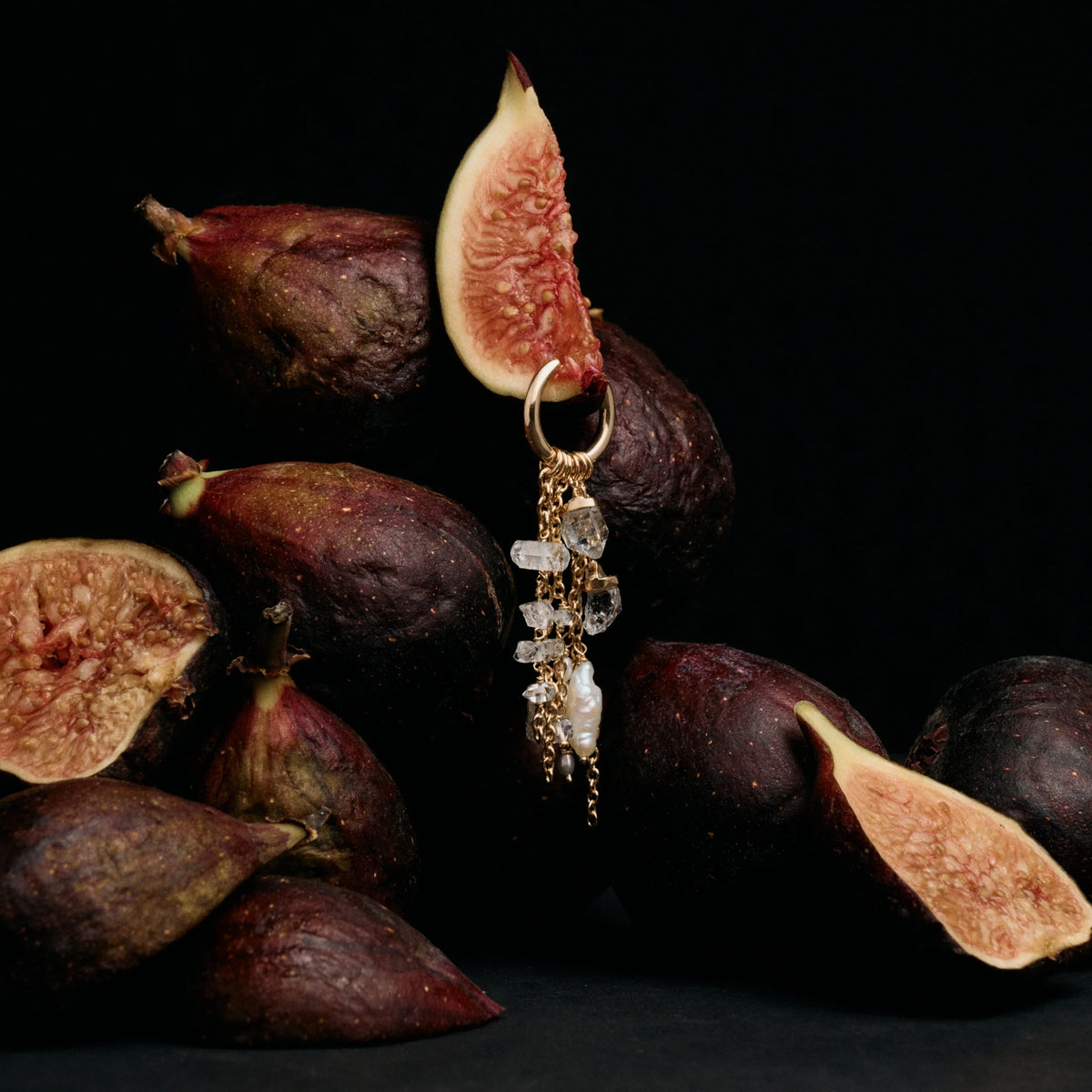 Pearl & Crystal Coven Earring