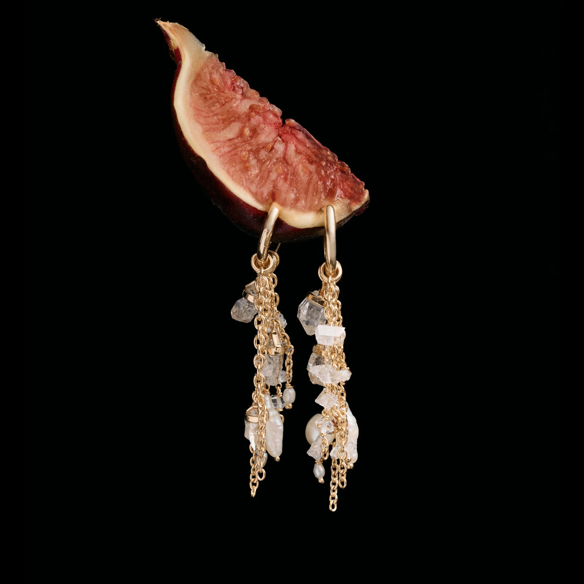 Pearl & Crystal Coven Earring
