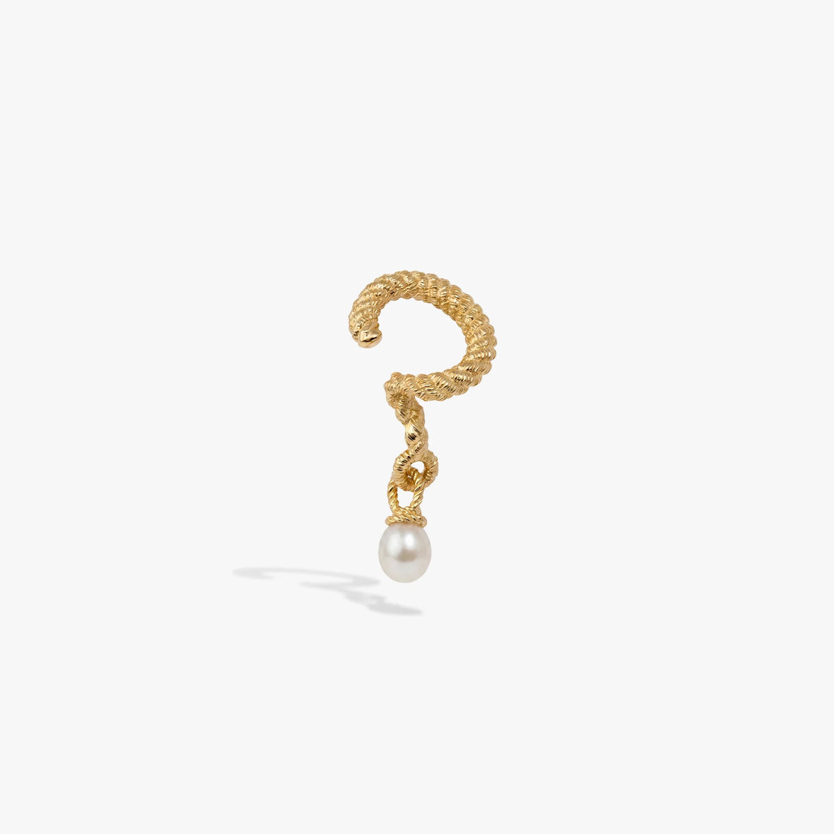 Adorned Pearl Ear Cuff