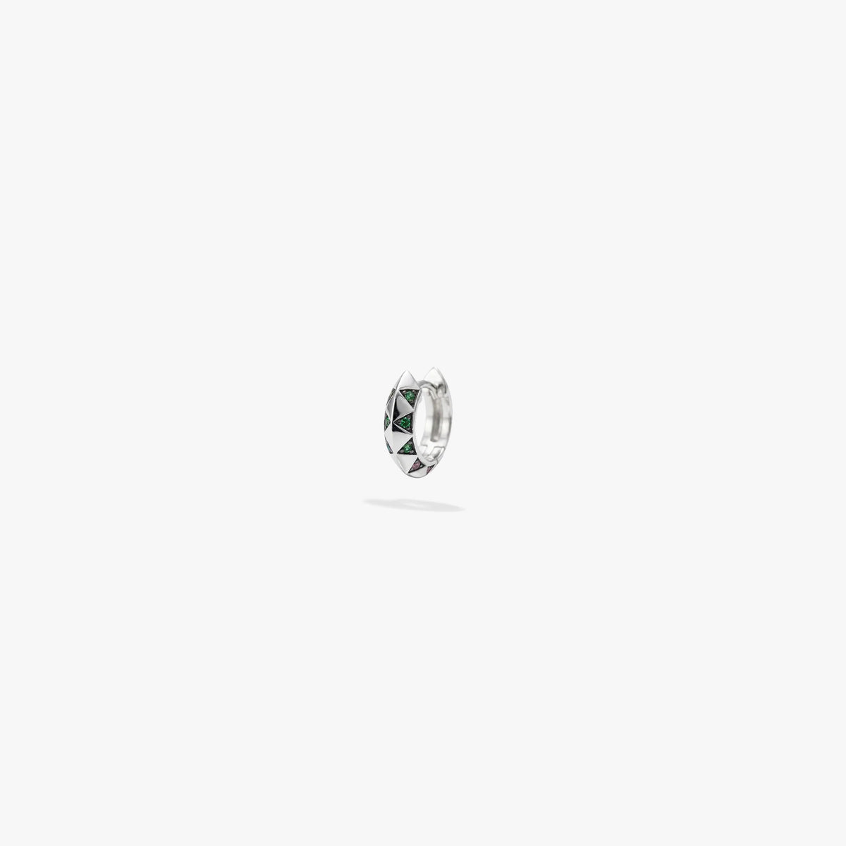 Aura Gemstone Huggies