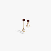 Molten Pearl Earrings