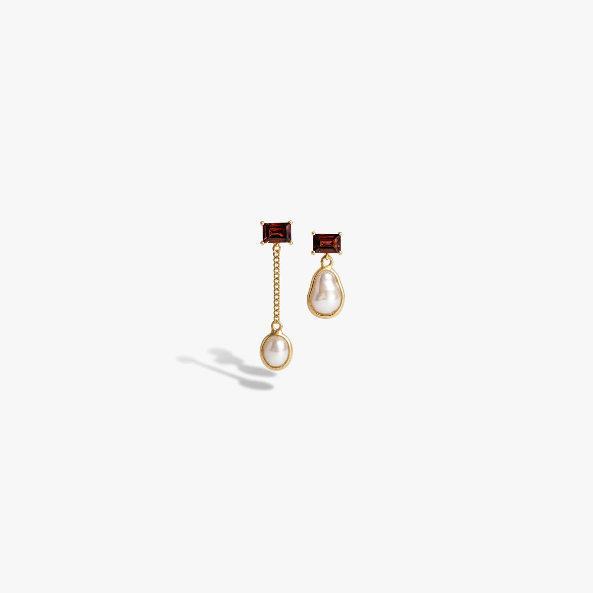Molten Pearl Earrings