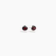 Ouroboros Gemstone Studs