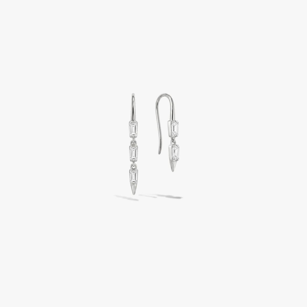 Graduated Dagger Earrings