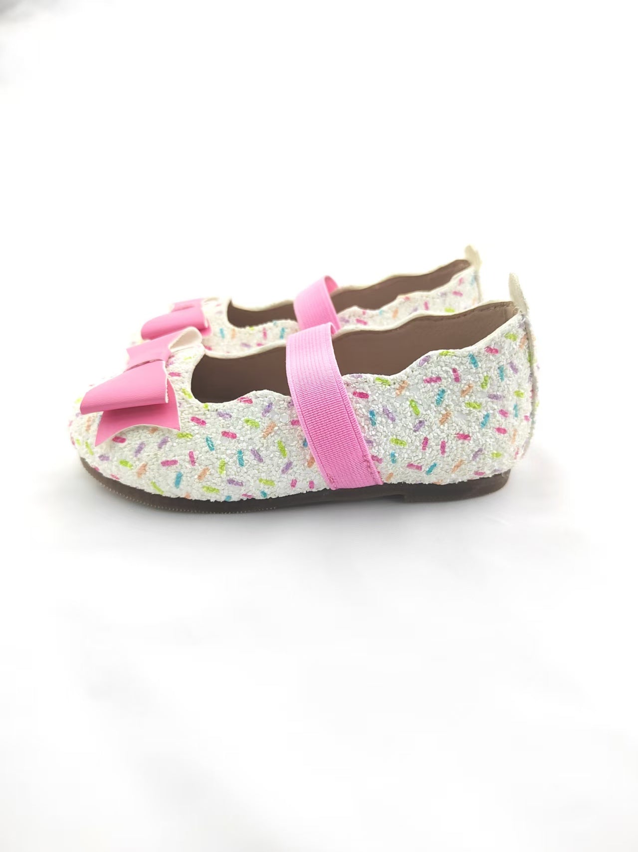 Joy Glitter Sprinkle With Pink Bow
