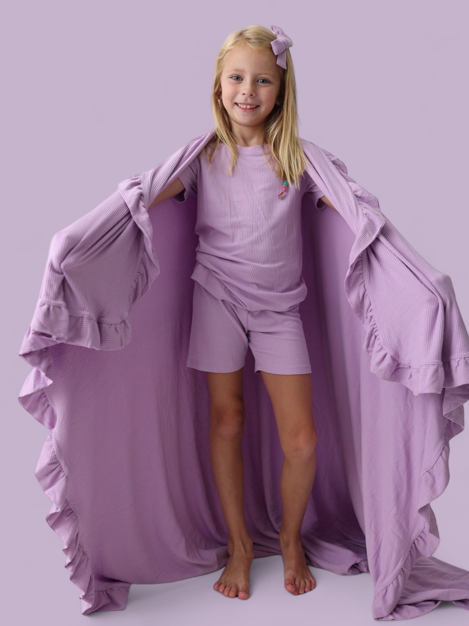 Amethyst Rib Dream Short Set