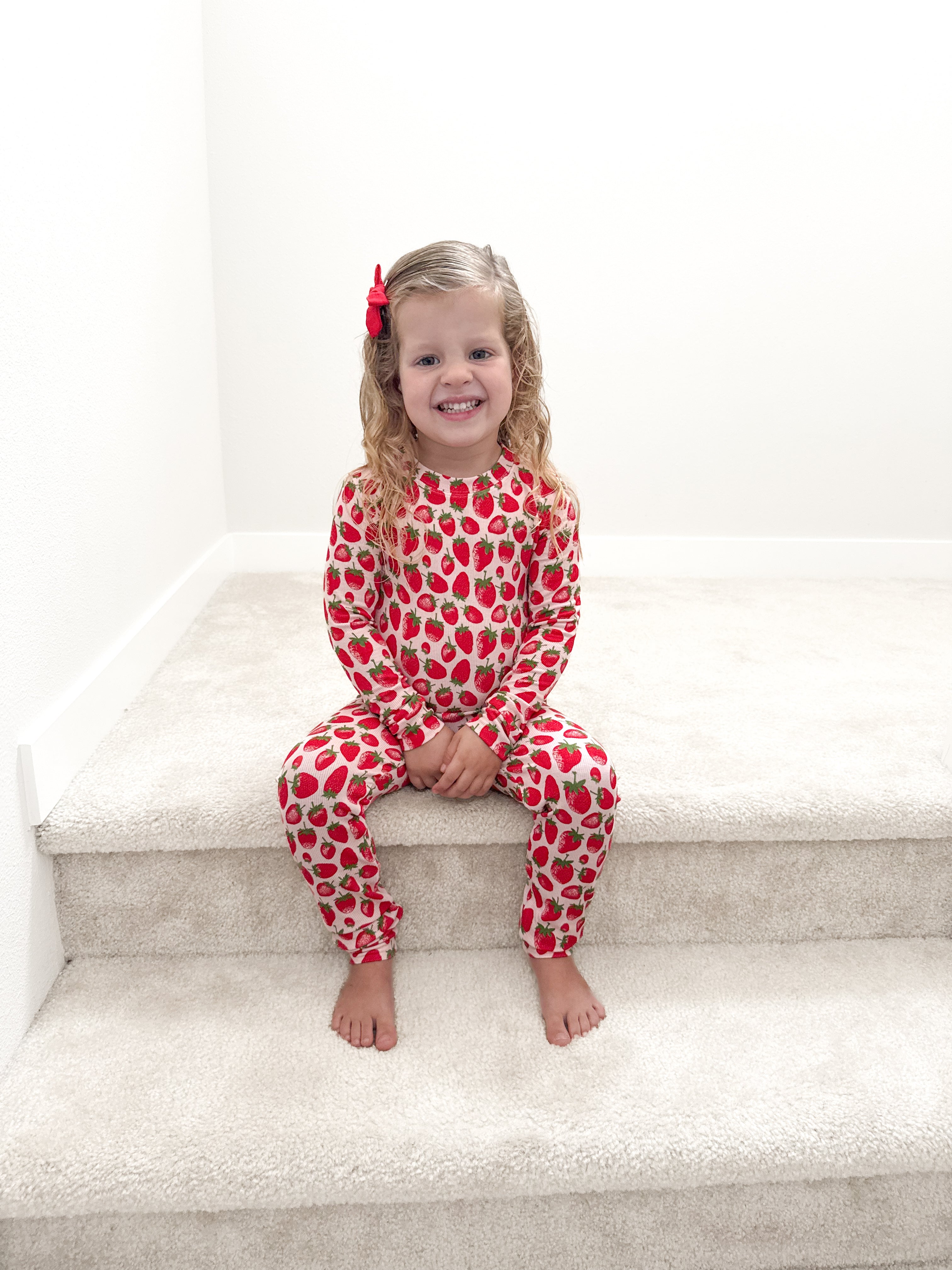 Strawberries | Two Piece Set