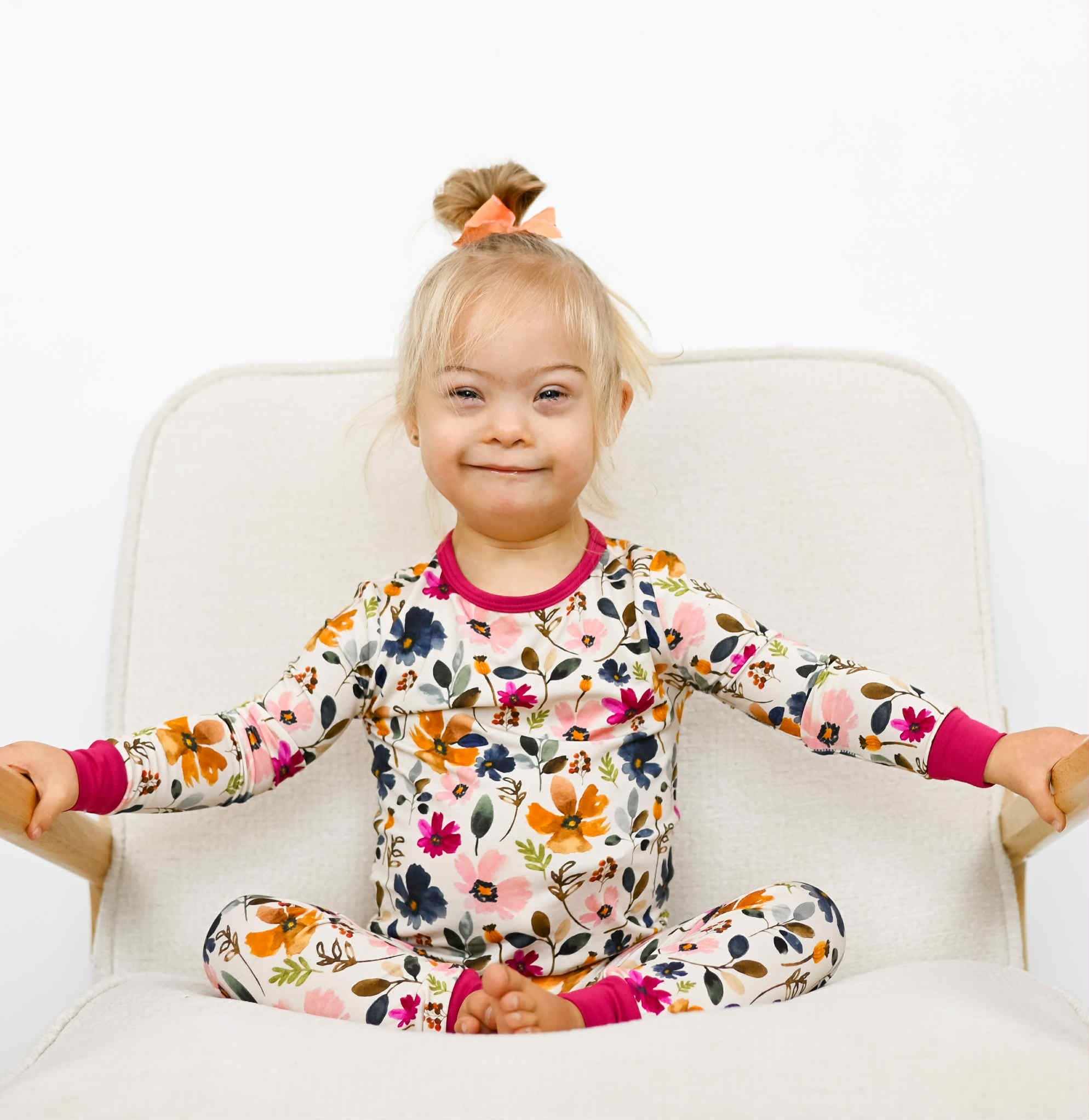 Autumn Blossoms Pajama Set