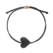 Liquorice Heart Bracelet