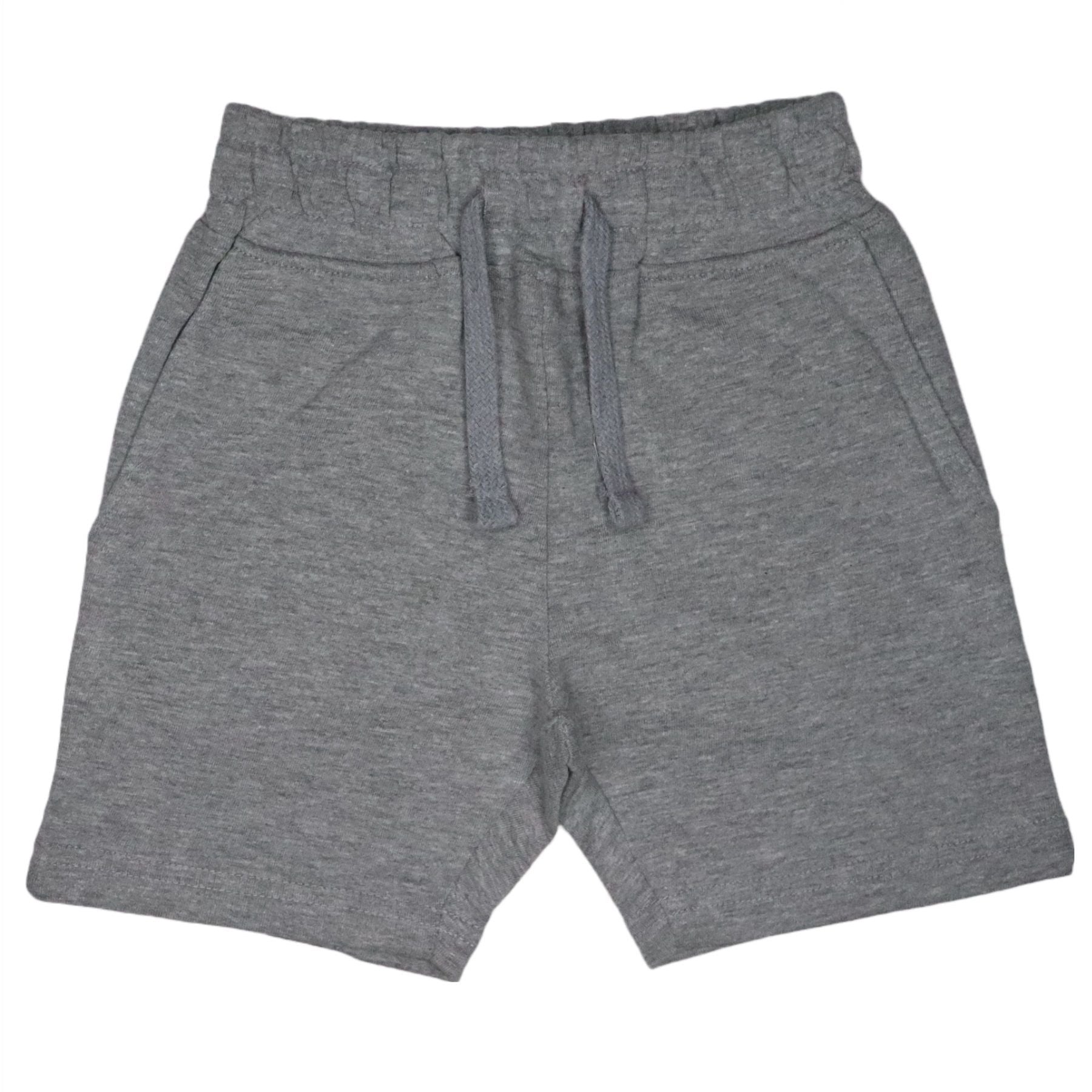 Kids Solid Comfy Shorts - Heather