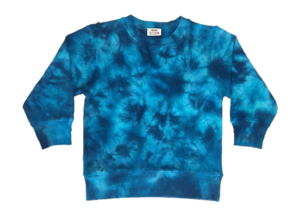 Kids Tie Dye Crew Neck Sweatshirt - Keegan