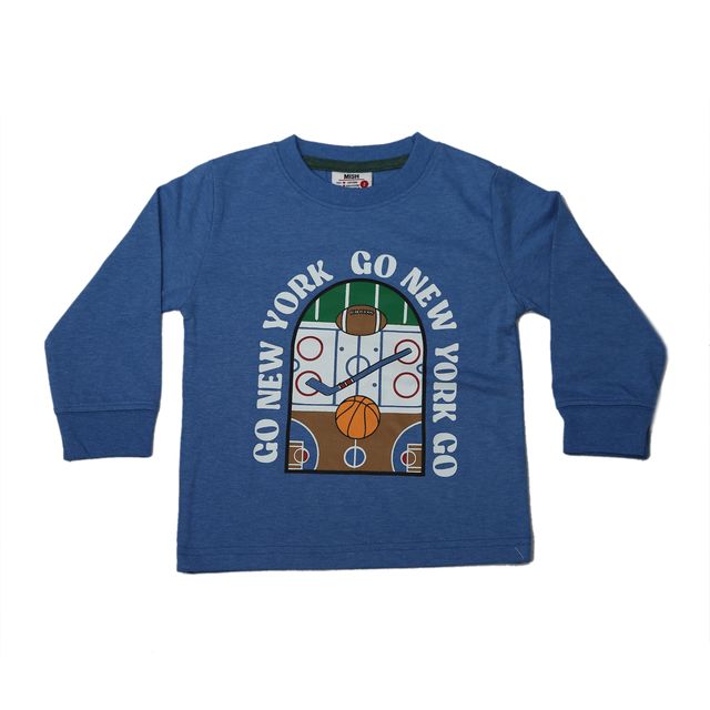 Kids Long Sleeve Tee - Go New York