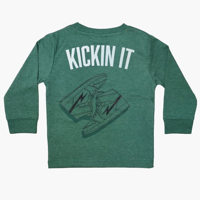 Kids Long Sleeve Tee - Kickin It