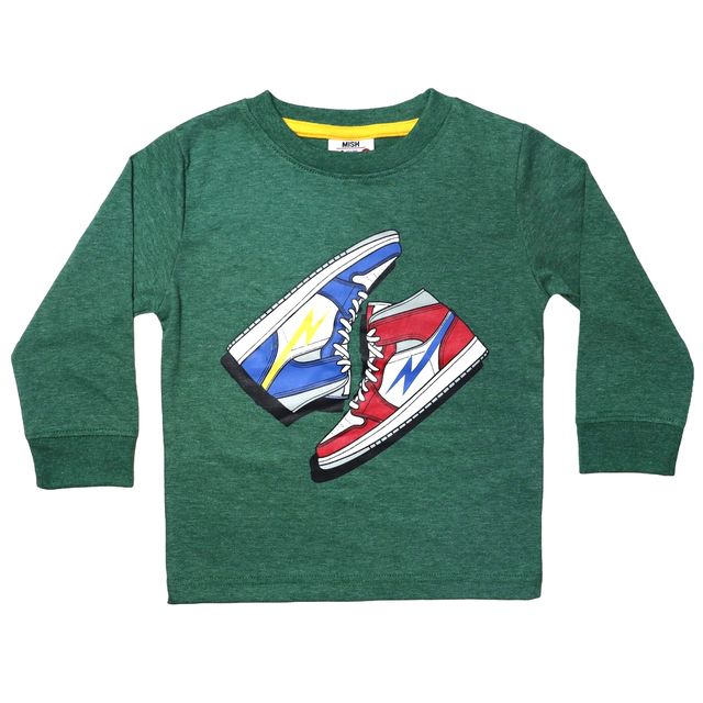 Kids Long Sleeve Tee - Kickin It