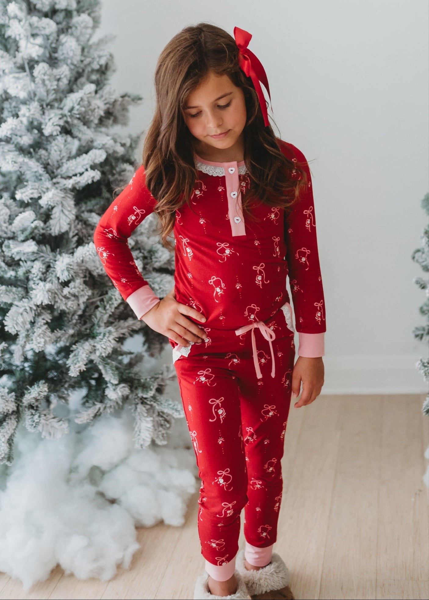 *preorder* Santa's Sleigh Bows Comfort Set