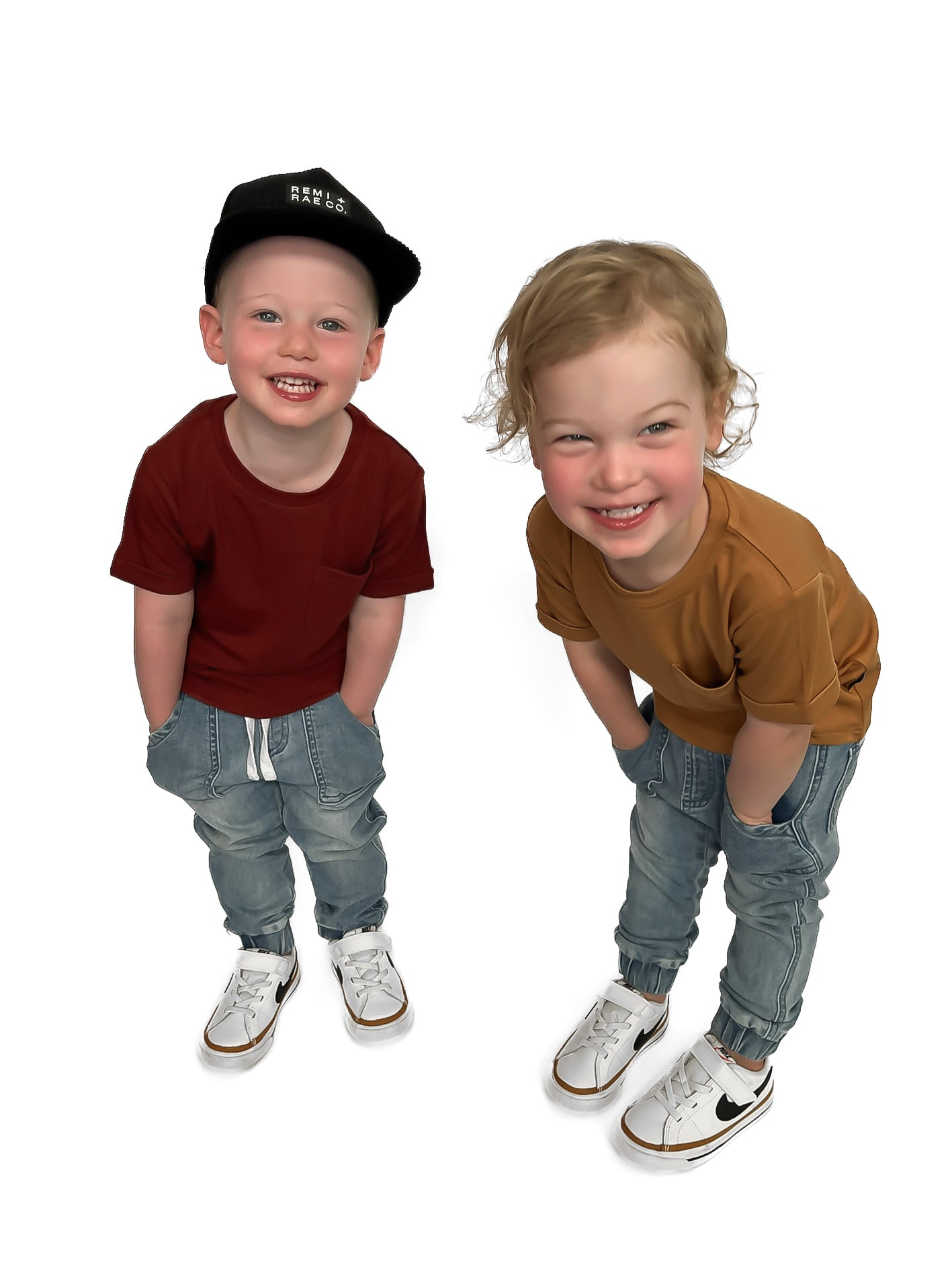 Bamboo Pocket Tee - Caramel