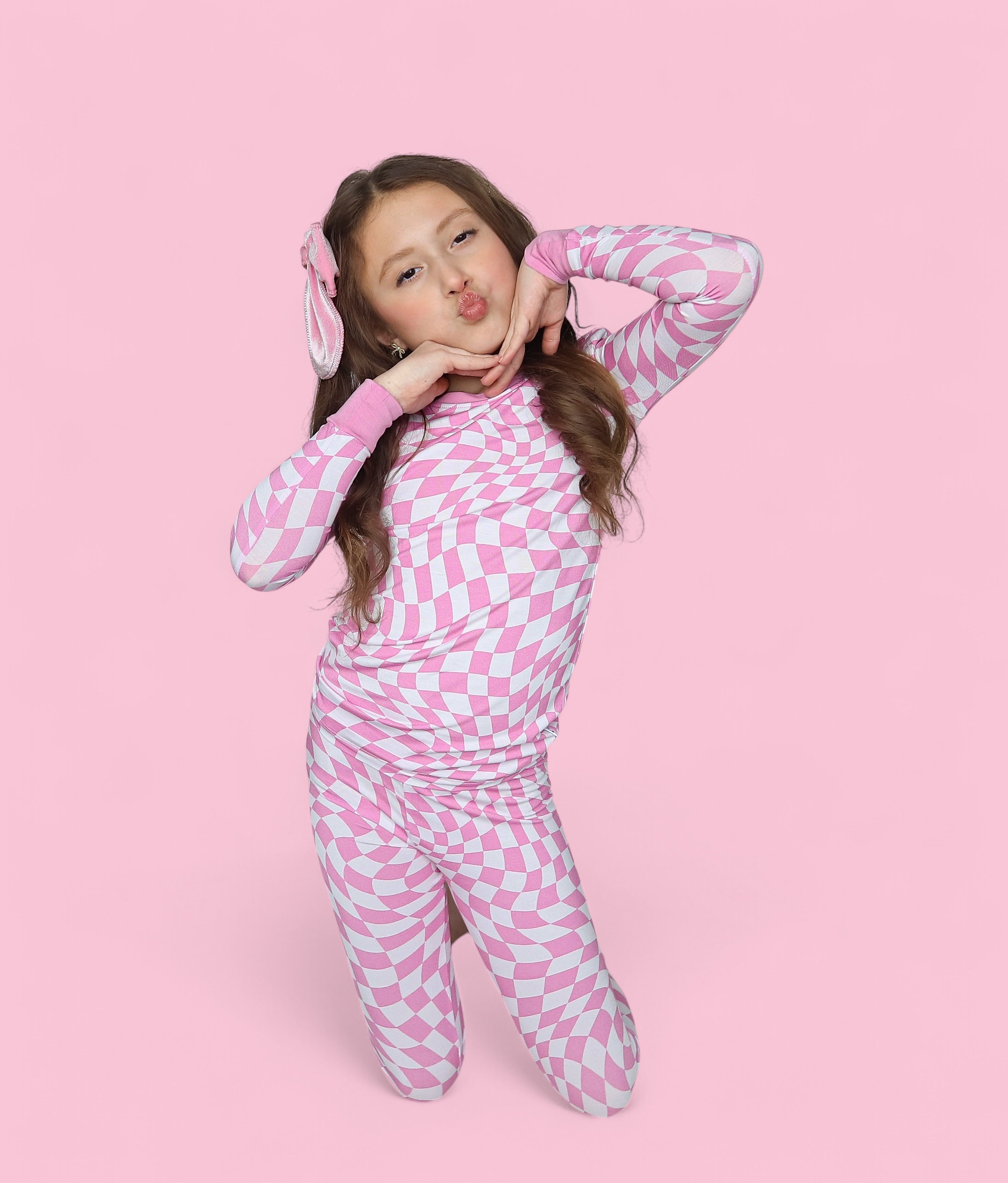 Bubblegum Wavy Checkers Dream Set