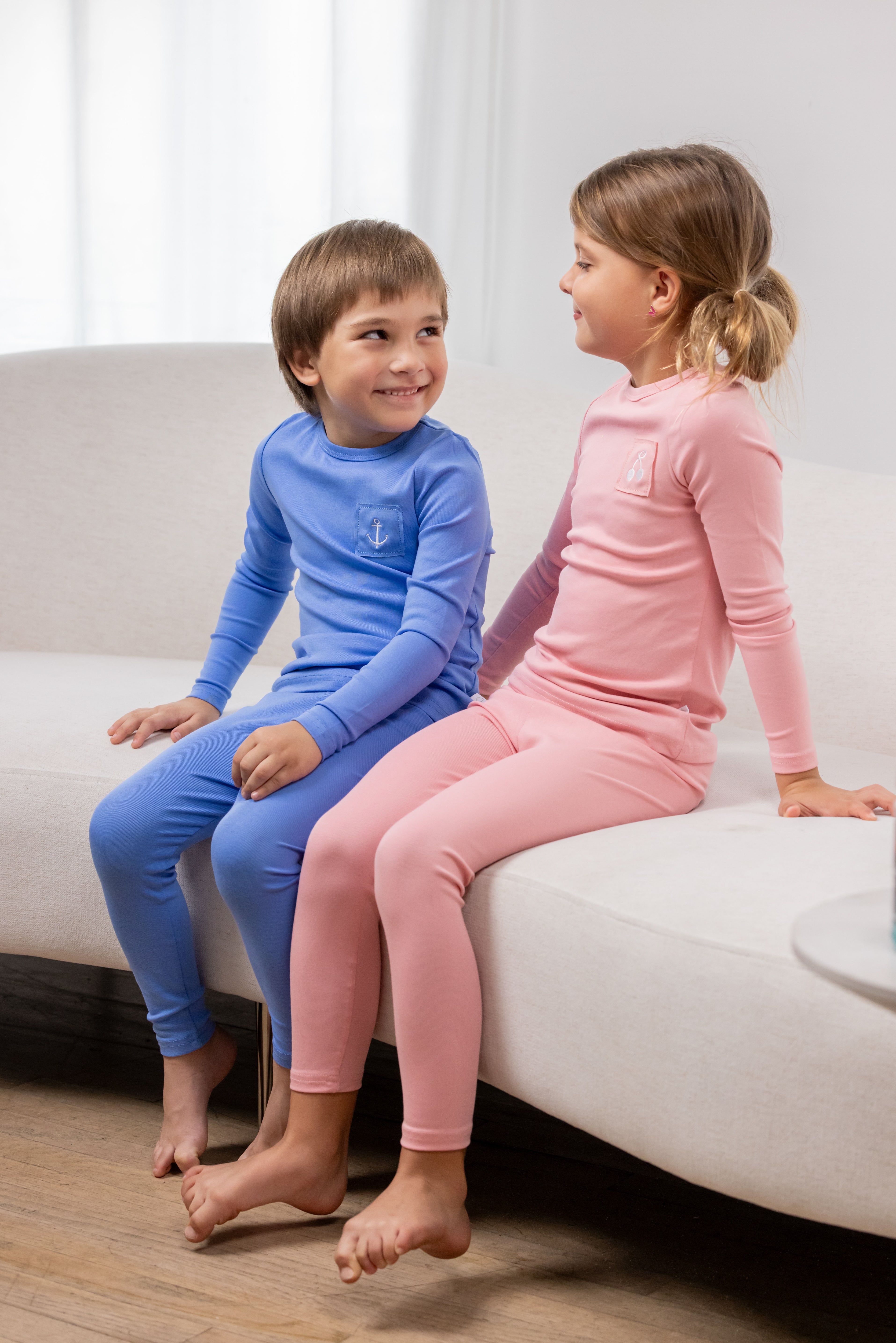Stitched Graphic Pj- Pink