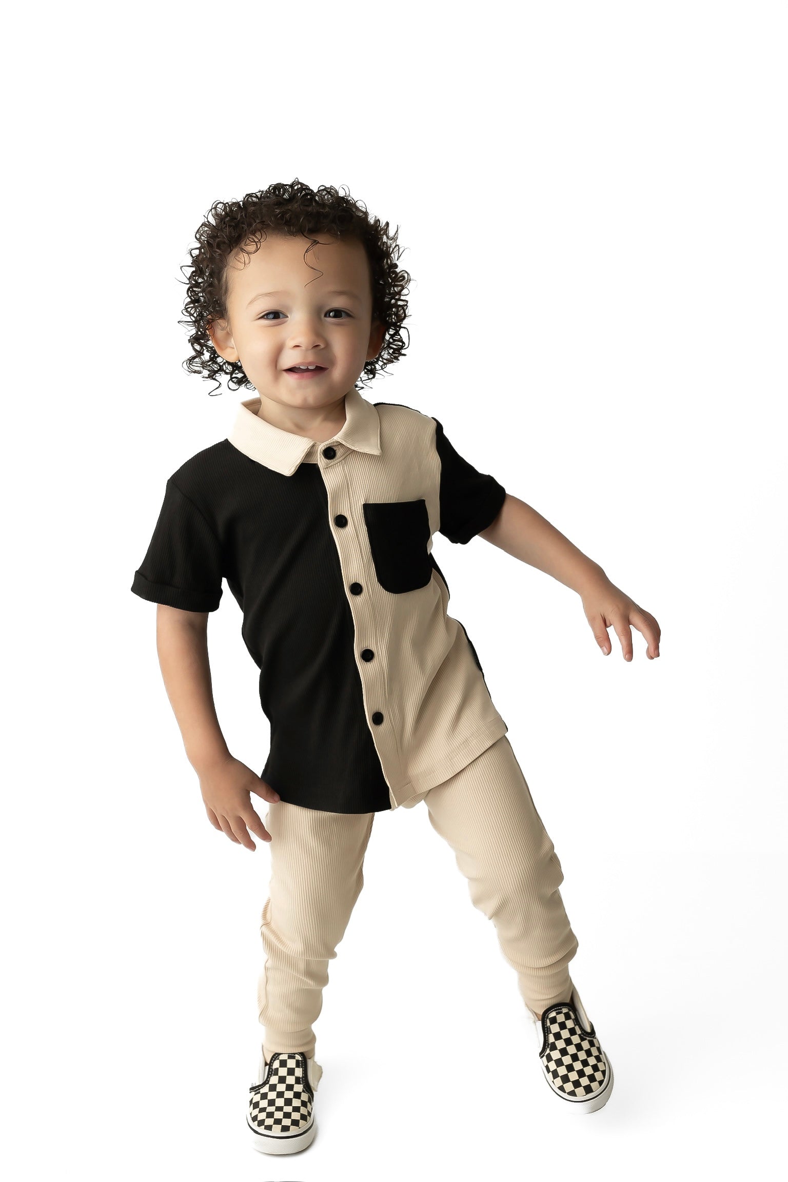 Bamboo Ribbed Leggings - Sand