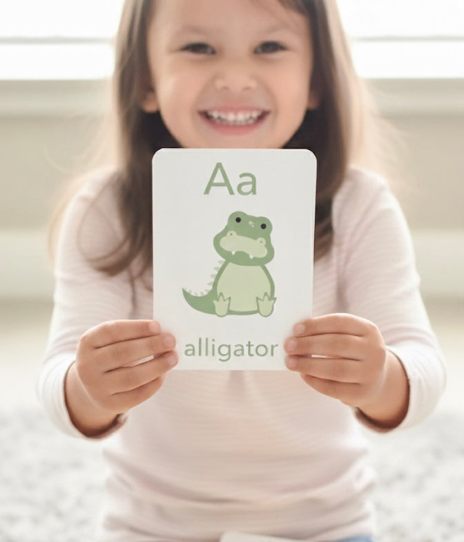 Animal Alphabet Flashcards – A To Z Learning Cards For Toddlers And Preschoolers