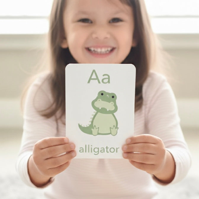 Animal Alphabet Flashcards – A To Z Learning Cards For Toddlers And Preschoolers