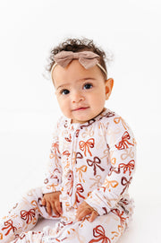 Autumn Ribbons Ruffle Zippy
