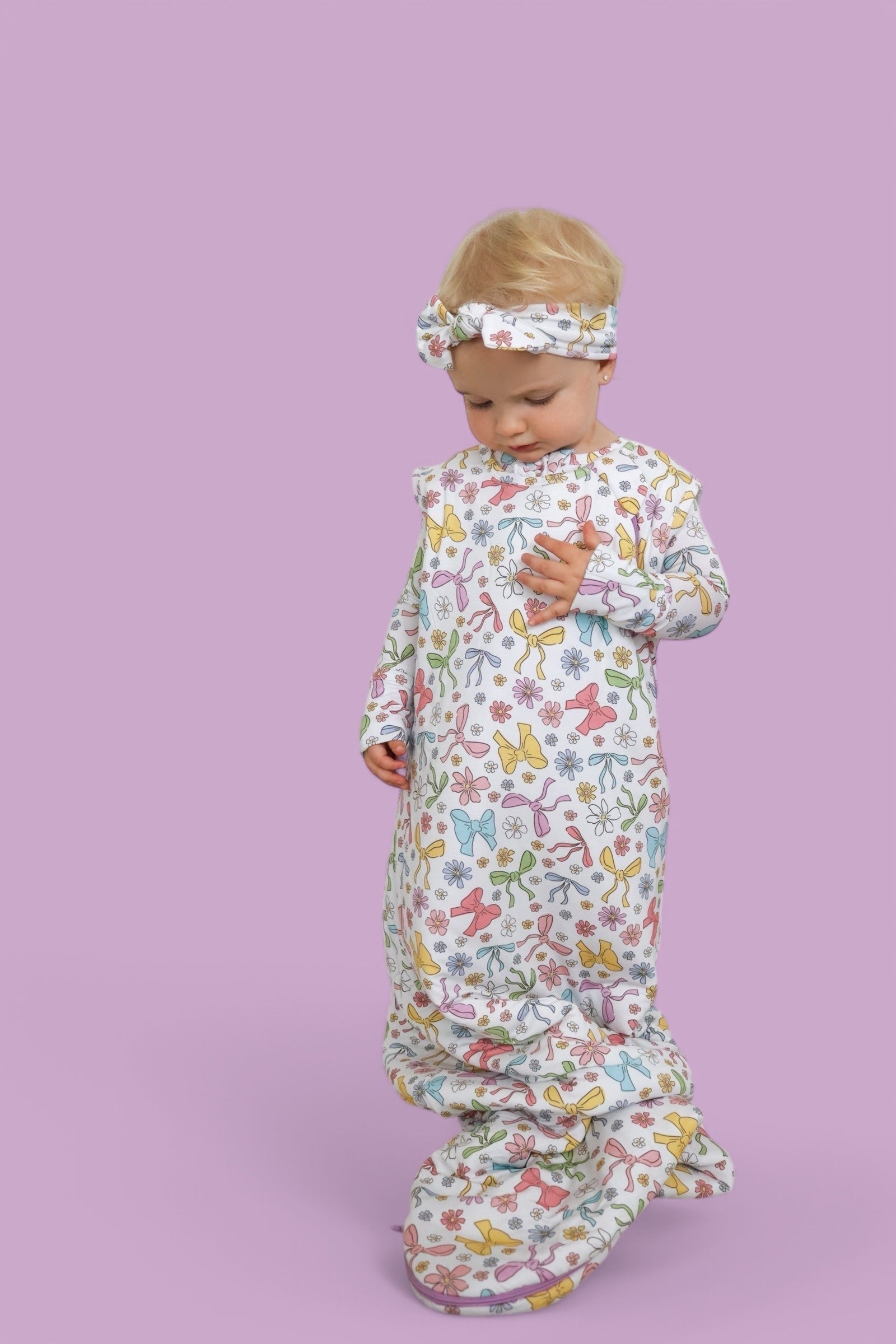 Bow Garden Dream Sleep Sack