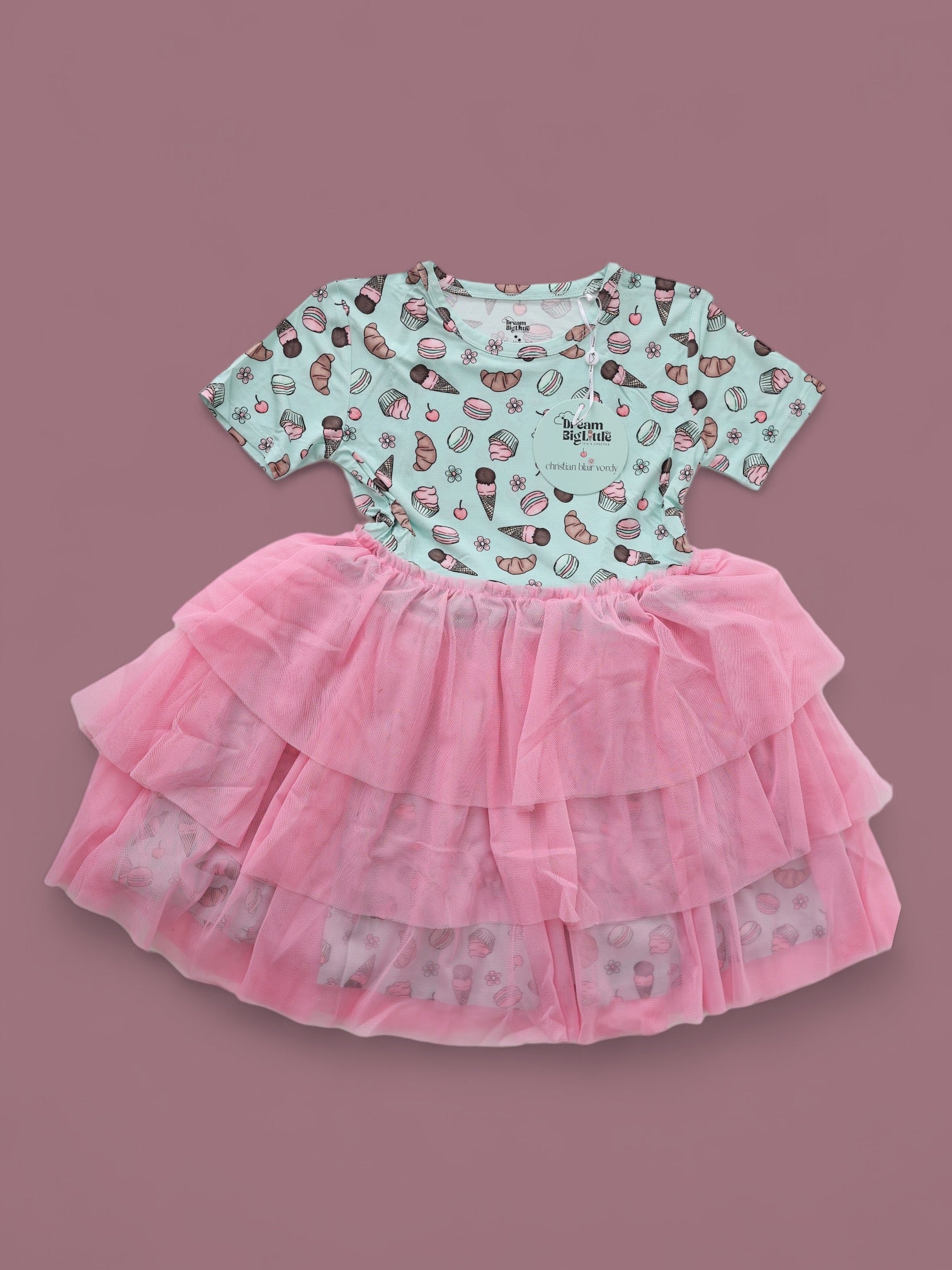 Exclusive Berry Cute Bakery Dream Tutu Dress
