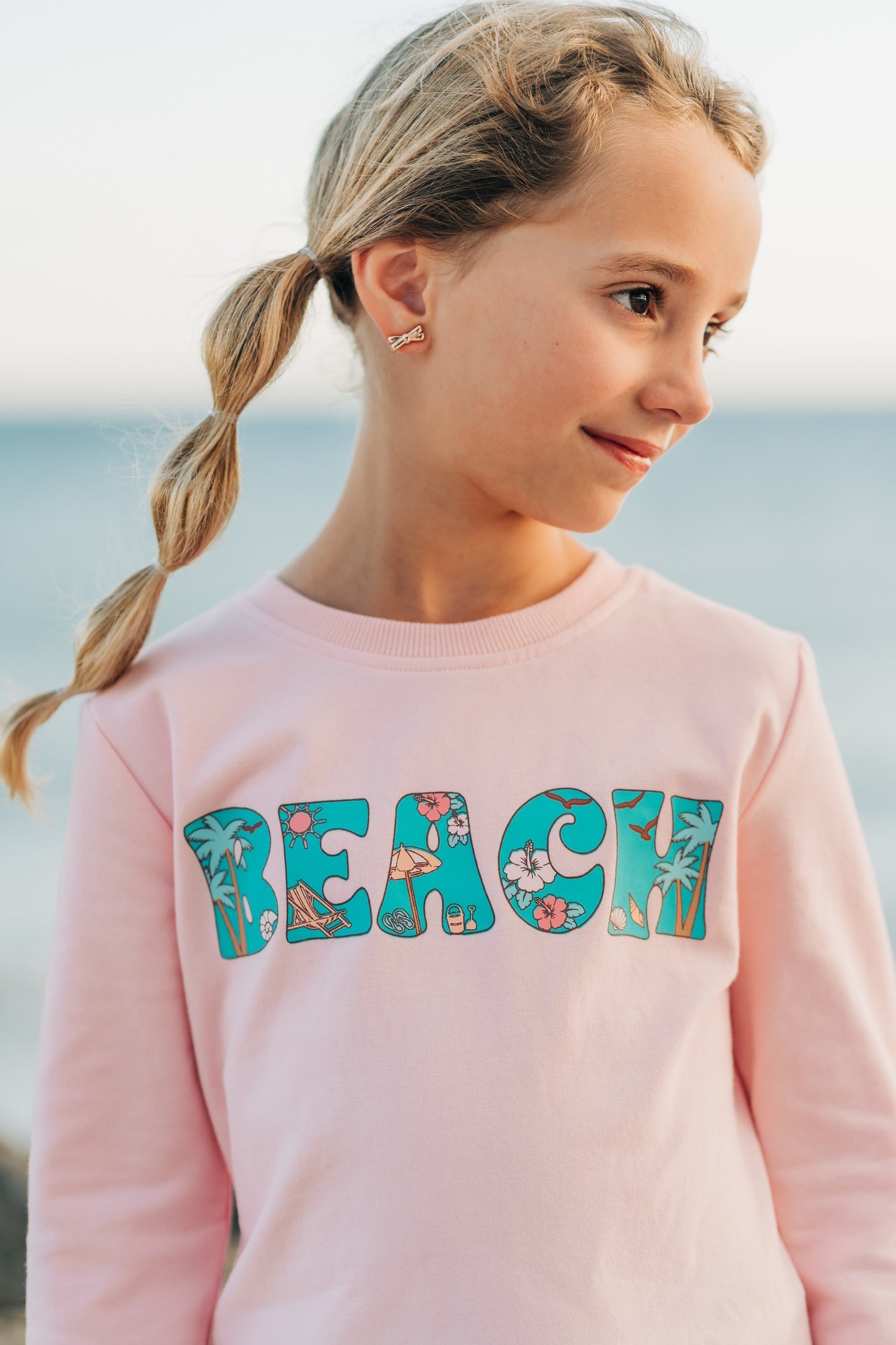 Girls Sweatshirt ~ Here Comes The Sun