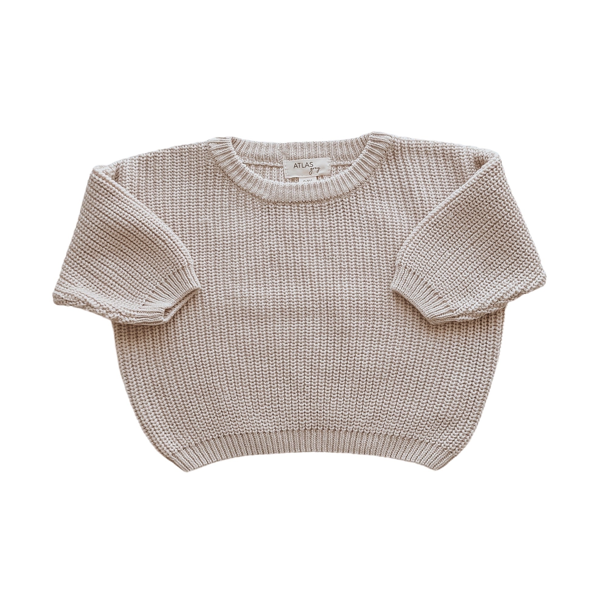 Organic Chunky Knit Sweater