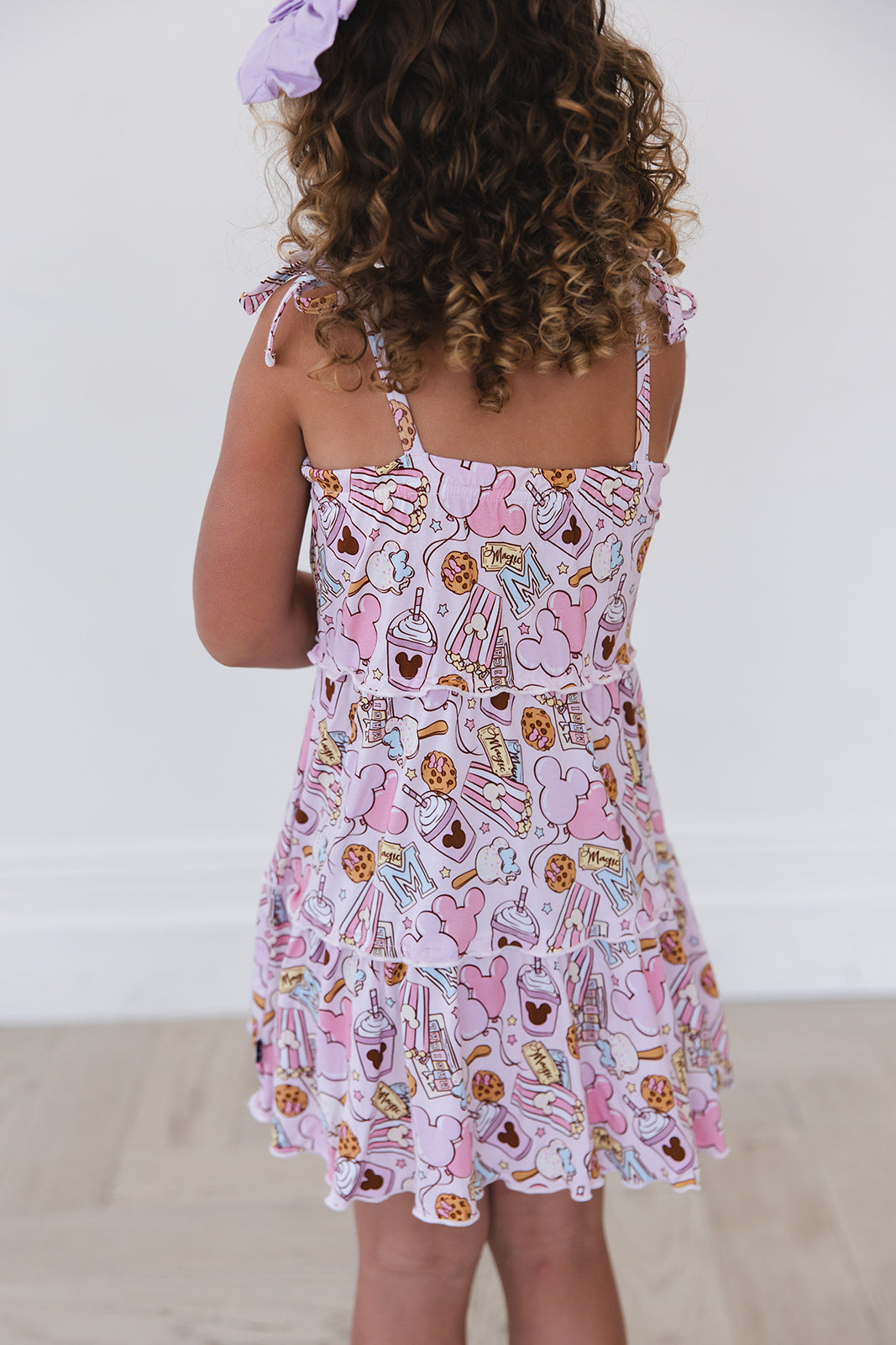 Snacks (pink) - Twirl Dress