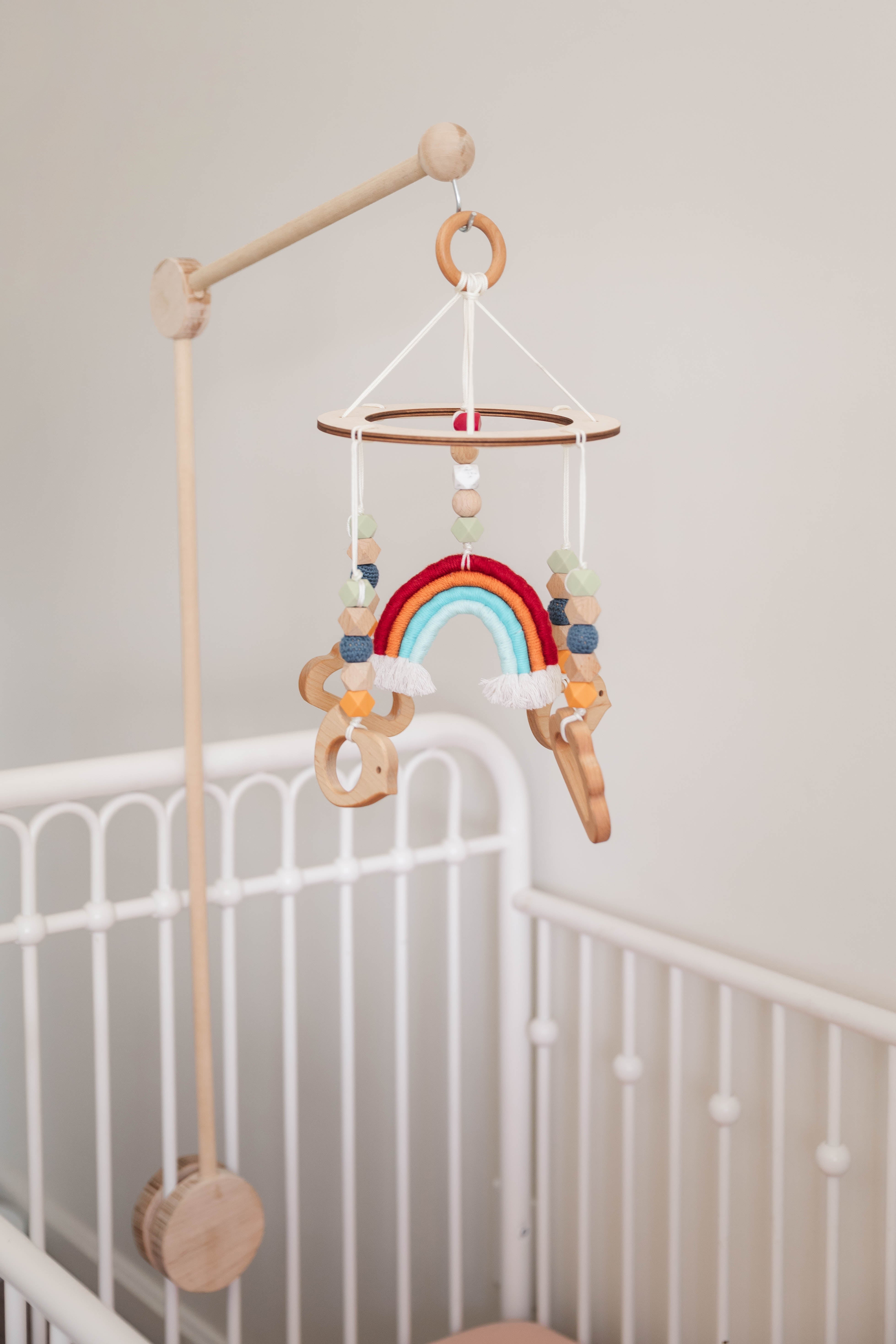 Rainbow Crib Mobile