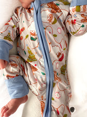 Sleigh Bros | Zip Romper