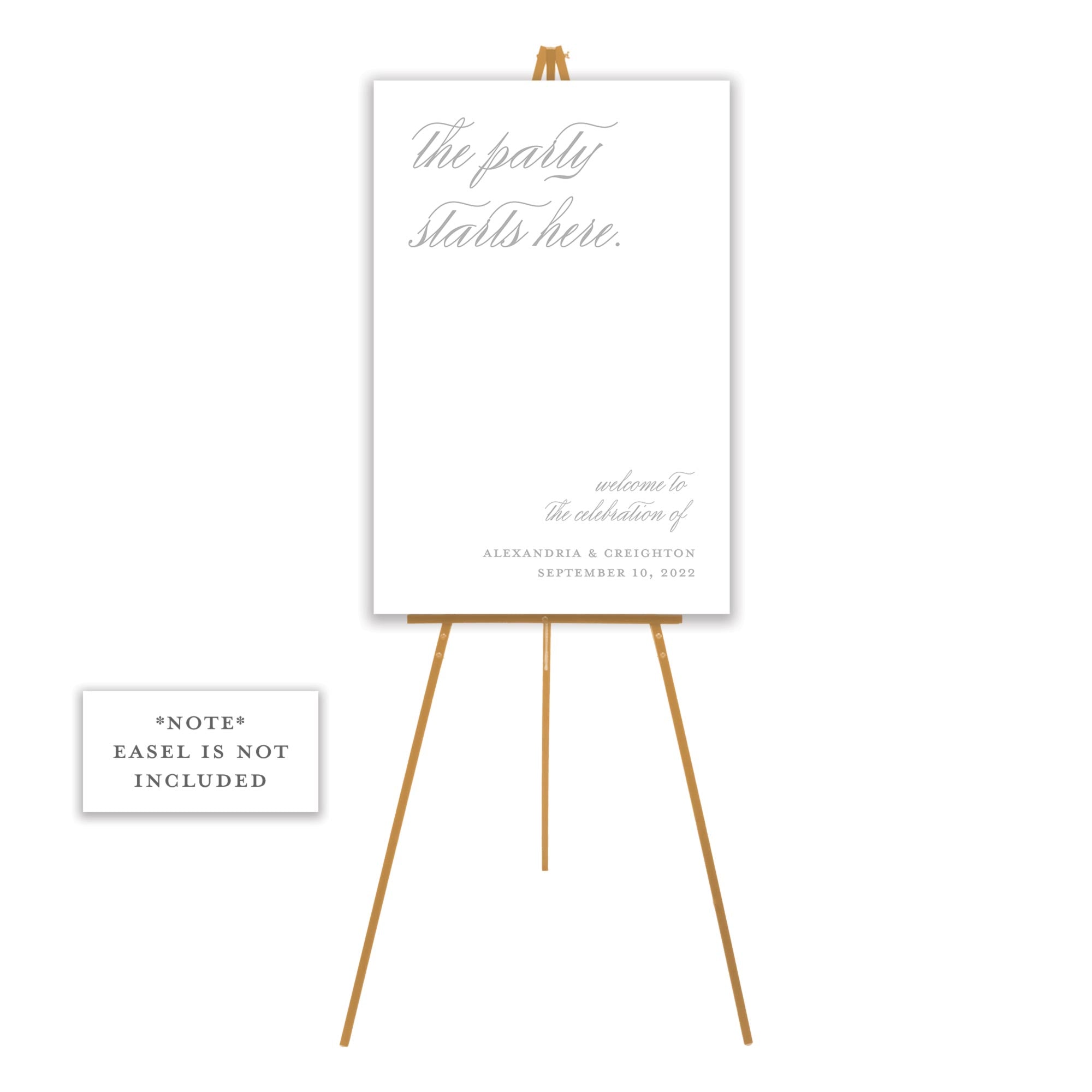 Wedding Welcome Sign
