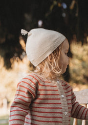 Cashmere & Merino Wool Beanie | Pure Beige