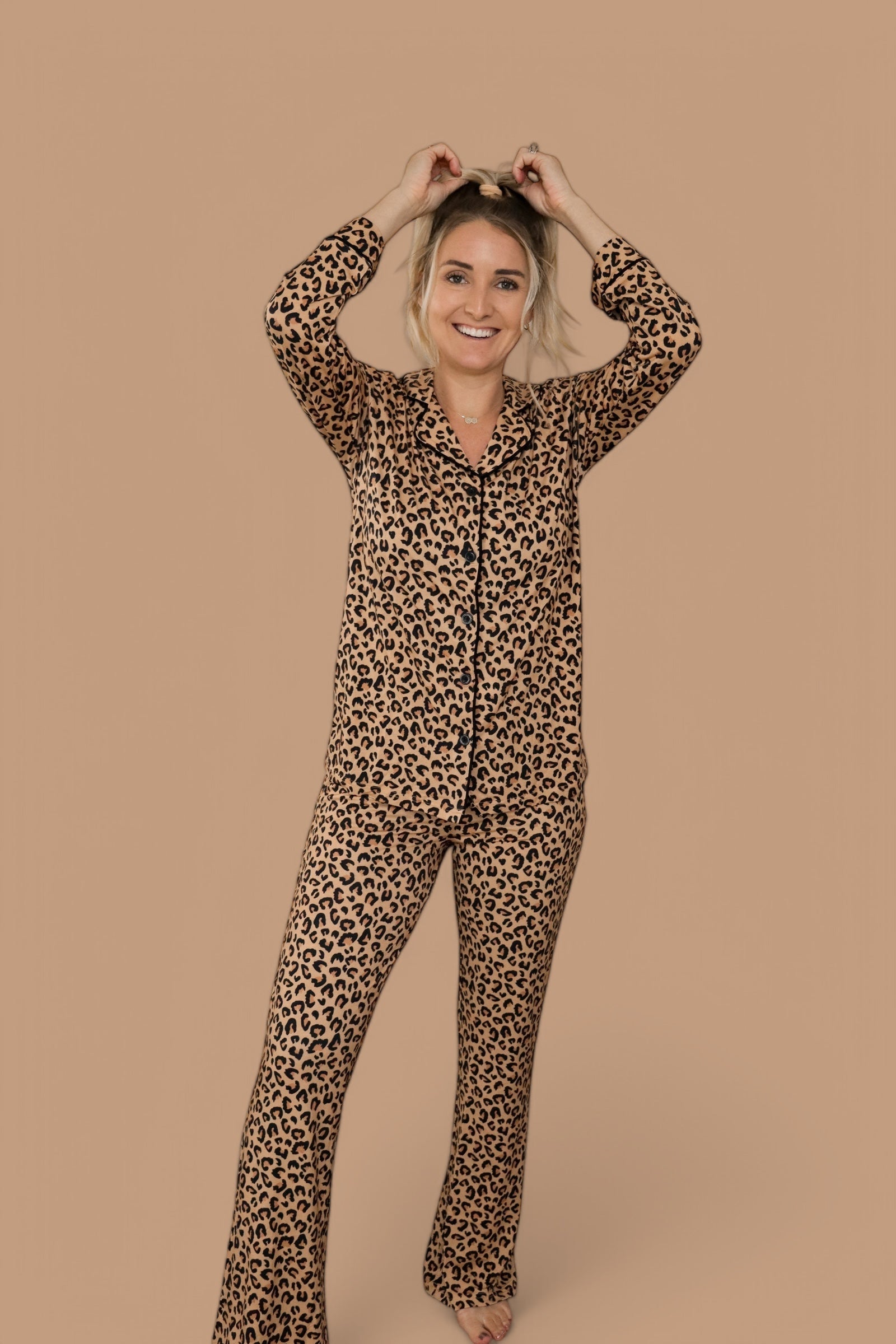 Leopard Women's Relaxed Flare Dream Set