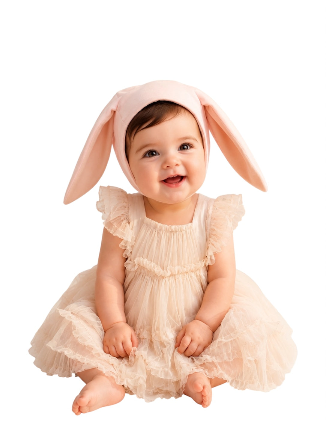 Pink Bunny Bonnet