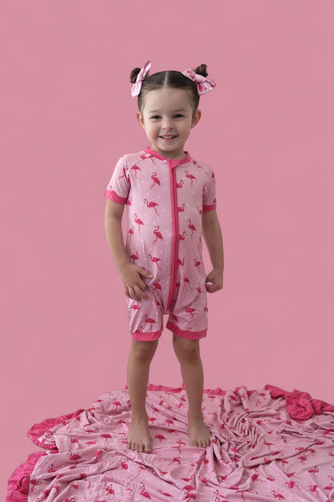 Flocking Flamingos Dream Shortie