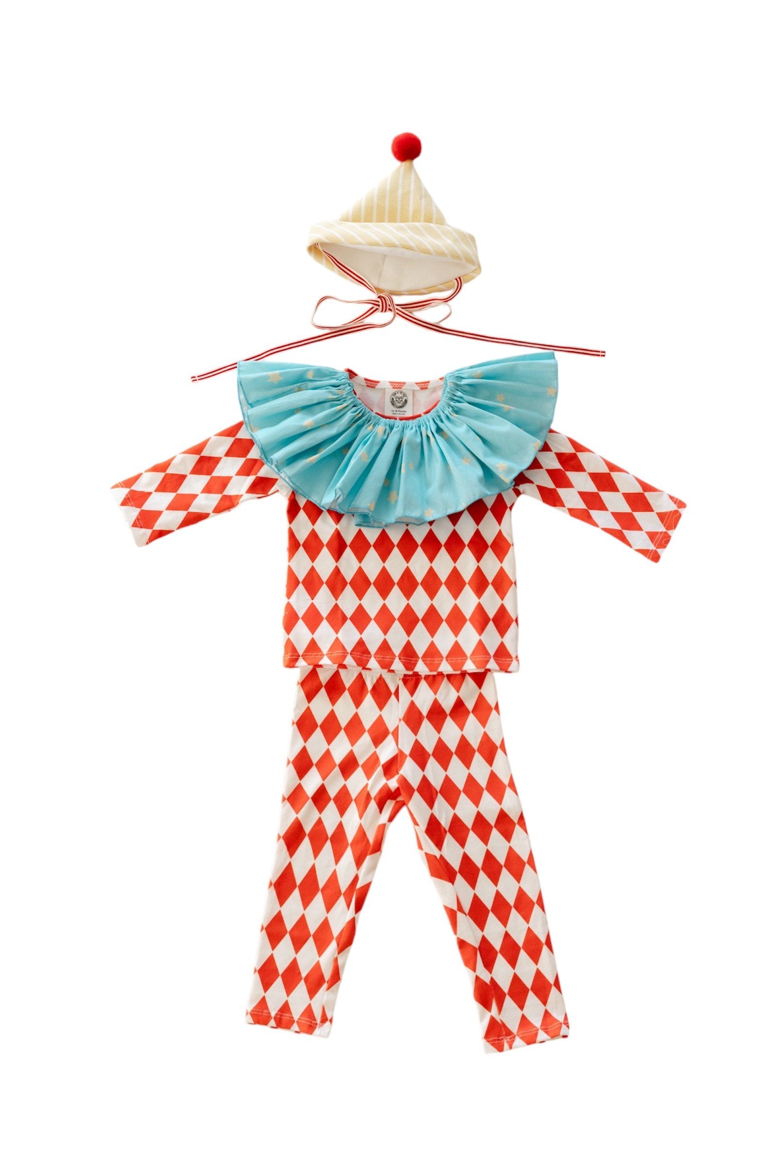 Harlequin Clown Costume