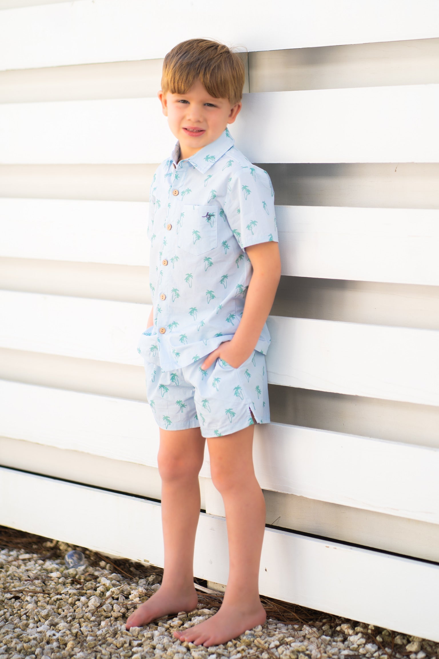 Palm Beach Short Set