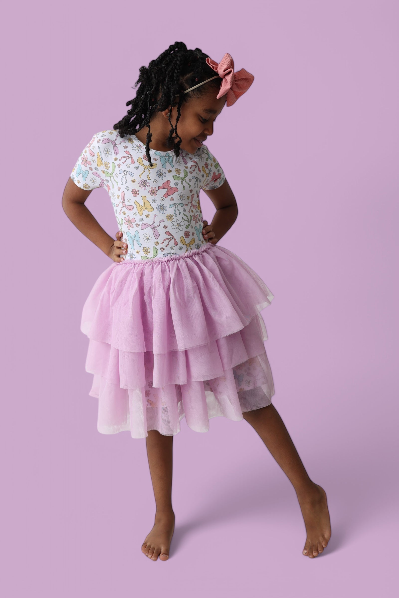 Bow Garden Dream Tutu Dress