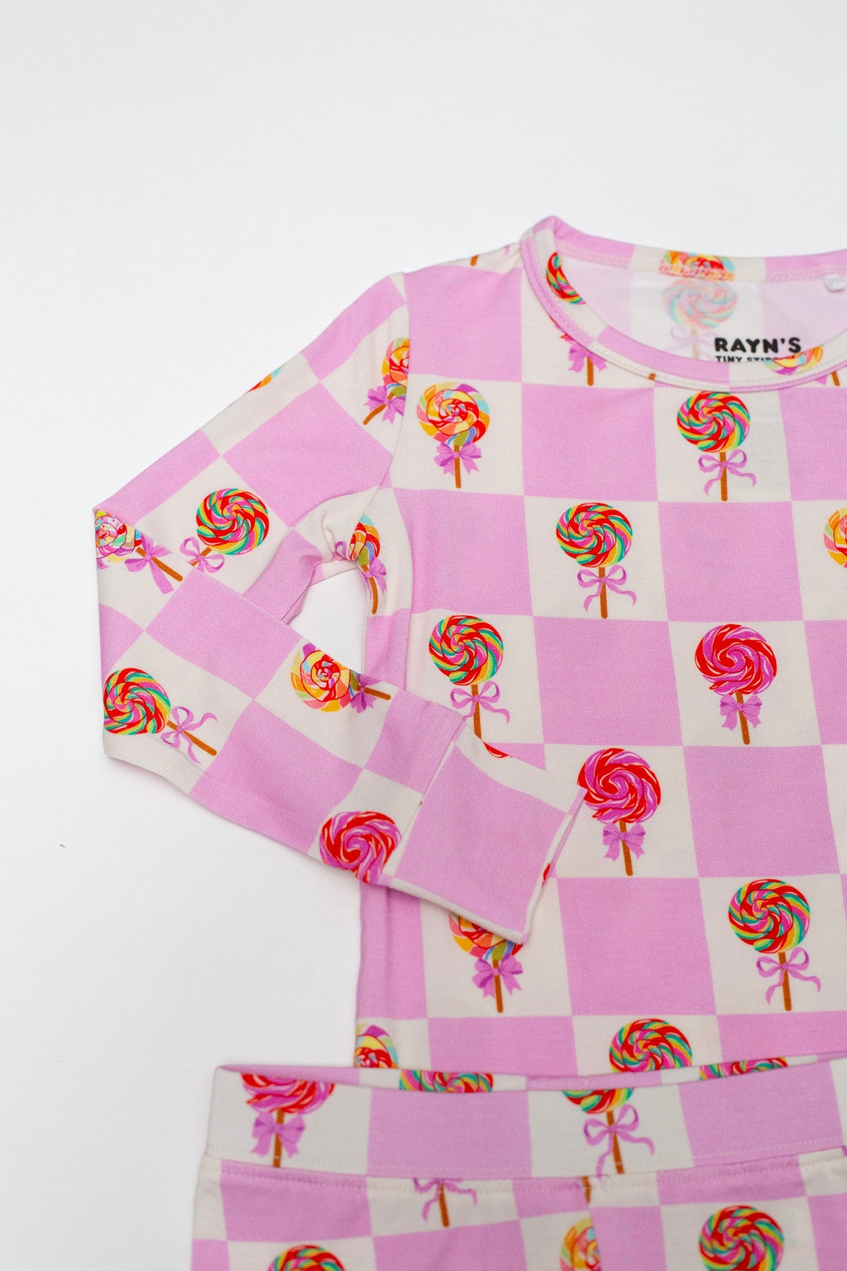 My First Lollipop -2-piece Bamboo Pajamas For Girl