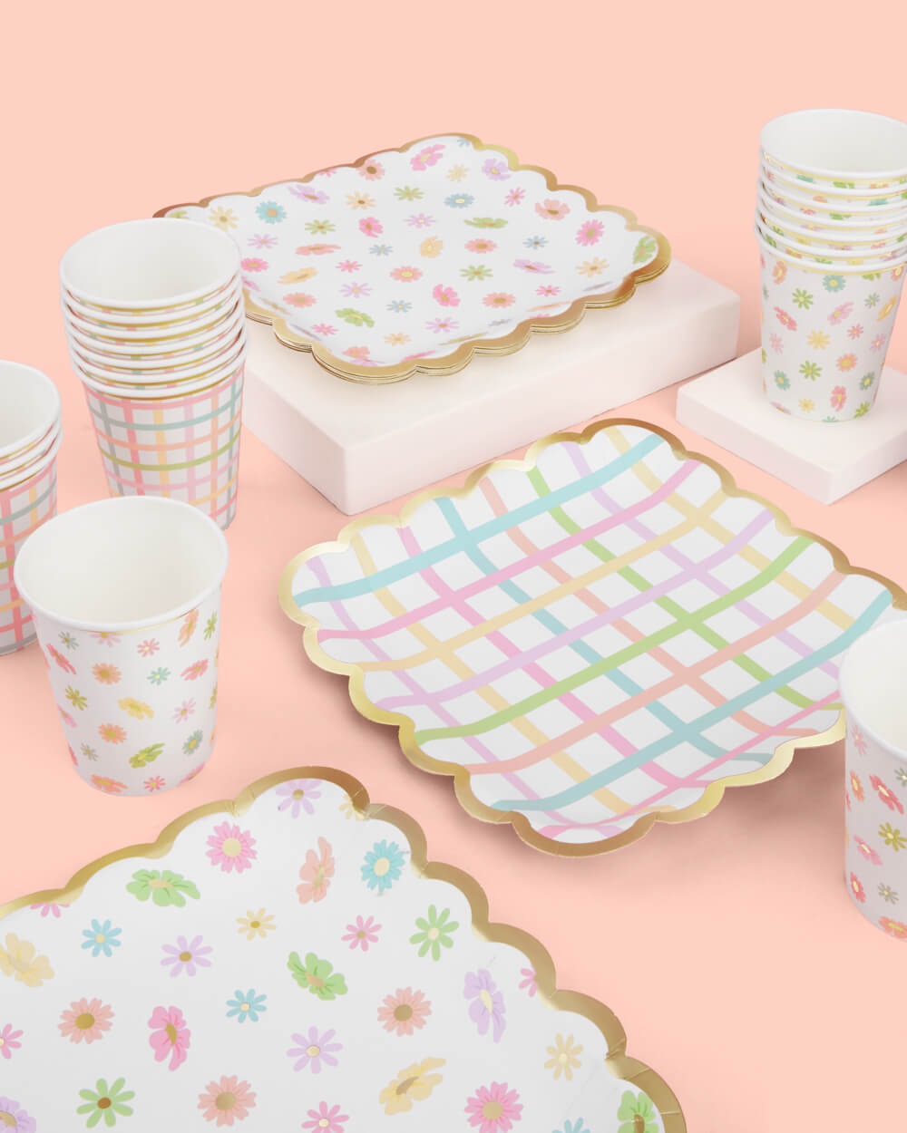 Let's Partea Cups - 24 Disposable 8oz Cups