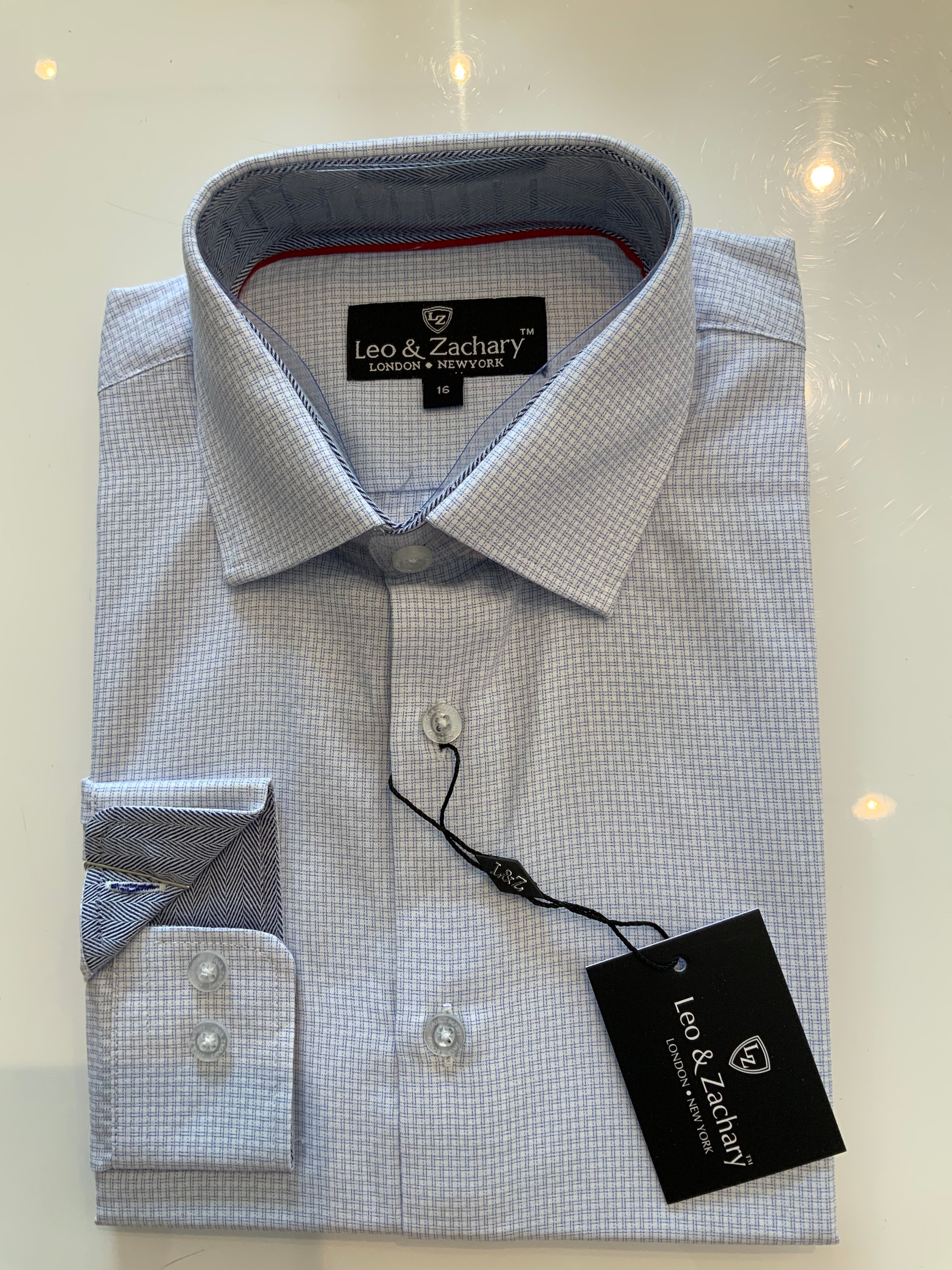 Leo And Zachary - Long Sleeve Dress Shirt