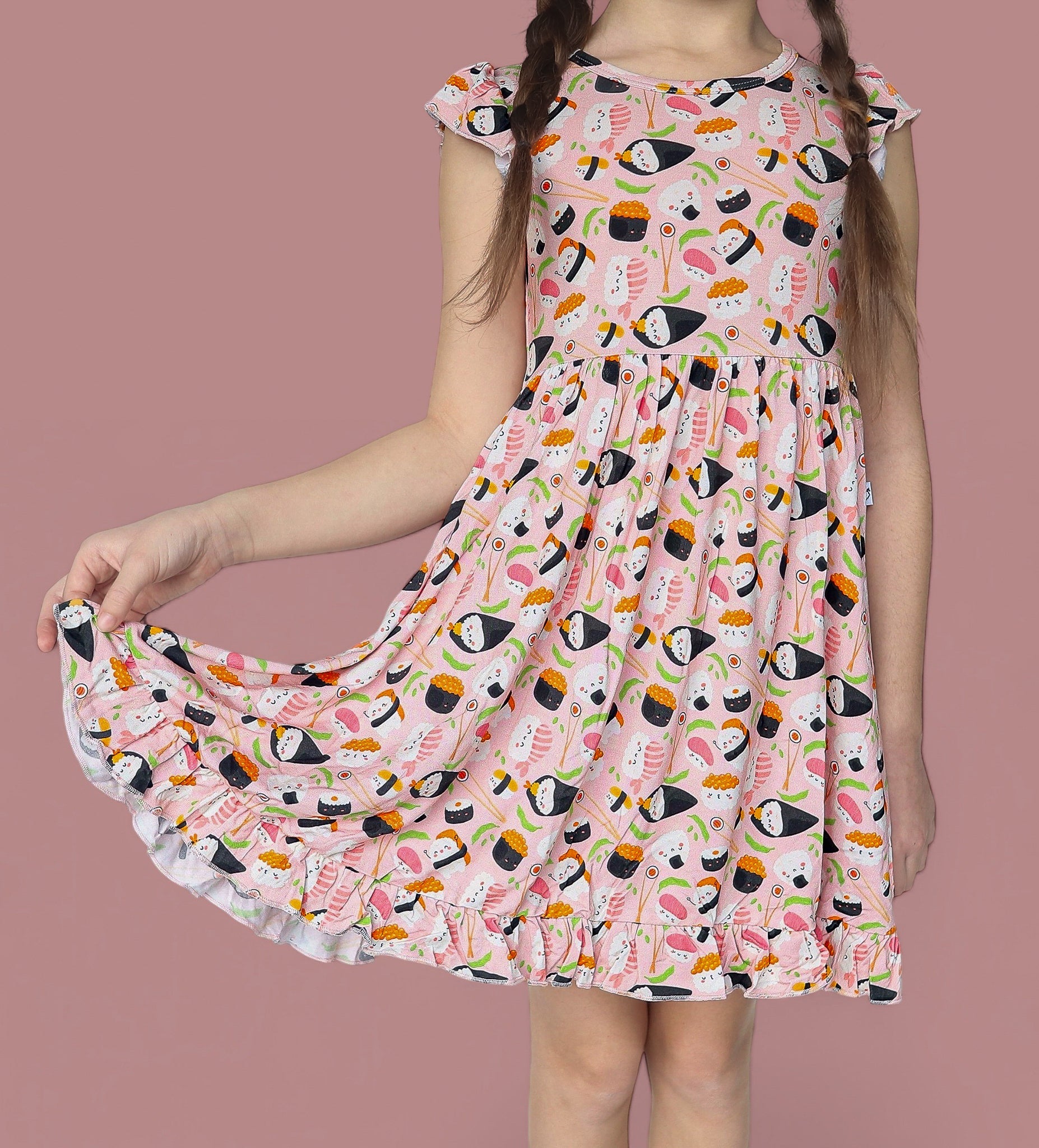 Sweet Pea Sushi Dream Ruffle Dress