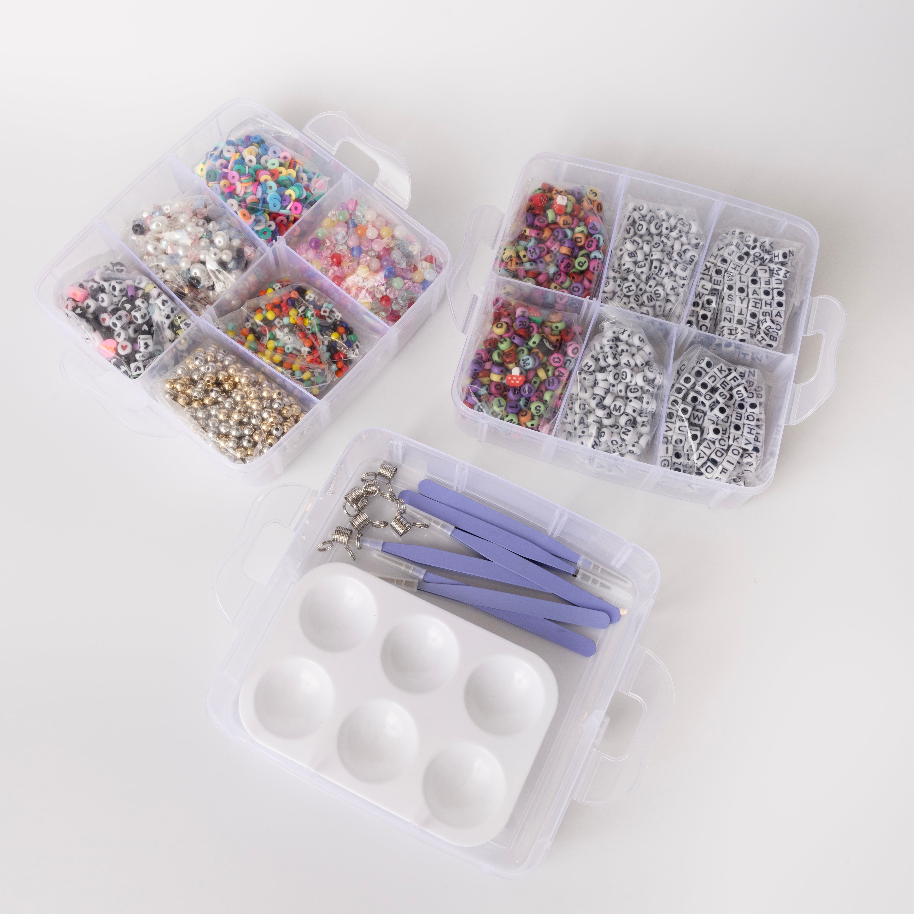 Diy Jewelry Letter Bead Party Kit, Over 5700 Pieces