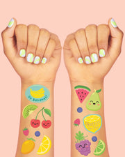 Fruity Tuity Tats - 54 Foil Temporary Tattoos