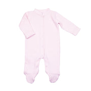 Hand Smocked Footie - Pink