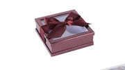 Purple Gift Box With Snap Closure 6 Pack 5.9"x5.9"x1.8"